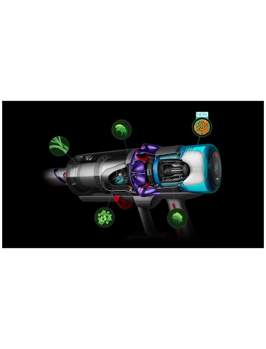 Dyson Gen5detect™ Absolute (Mor/Gri) Kablosuz Süpürge