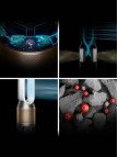 Dyson Humidify+Cool™ Ph2 De-Nox Nemlendirme Özellikli Hava Temizleyici (Beyaz/altın)