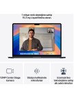 Apple MacBook Air M4 16GB 512GB SSD macOS 15" Taşınabilir Bilgisayar Gece Yarısı MW1M3TU/A
